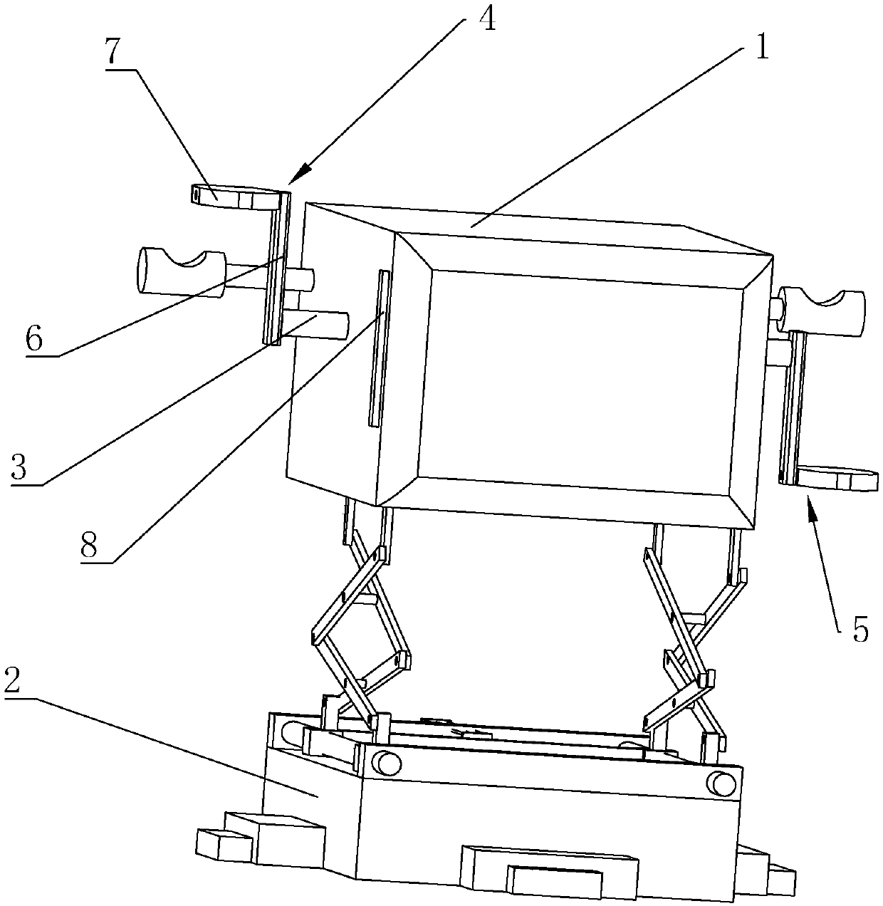 Passive exercise device for human lower extremities