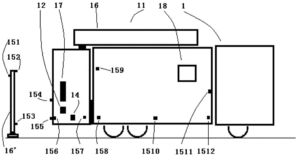 Vehicle-mounted quick checking system