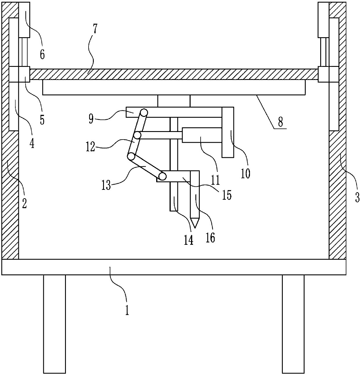 Multifunctional machining movable table