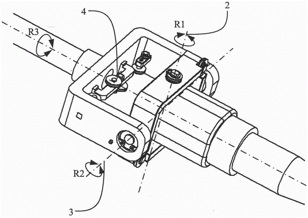 Steel wire rope transmission universal mechanism used for surgical driller