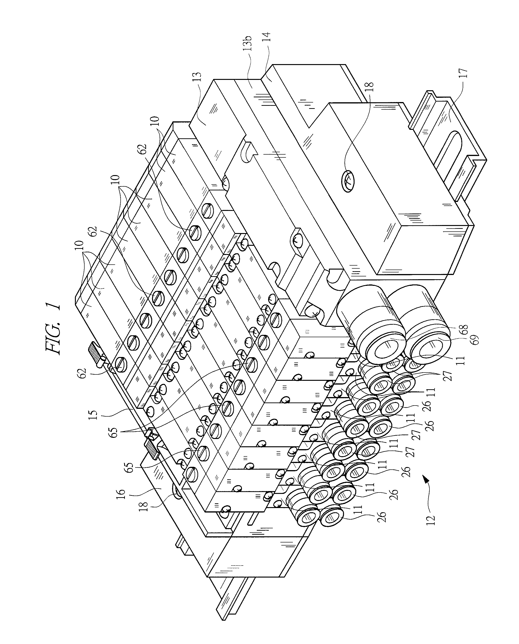 Manifold solenoid valve