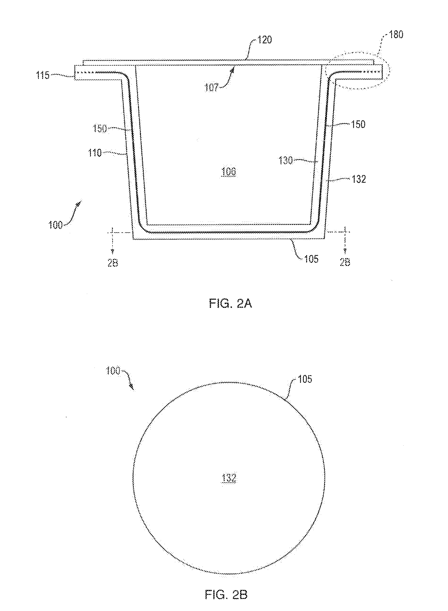 Gas impermeability for injection molded containers