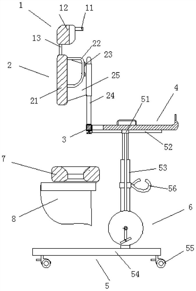 Comprehensive rehabilitation chair for ICU body position treatment