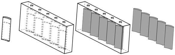 Quick normal temperature pouring device based on SLA photocuring technique and method thereof