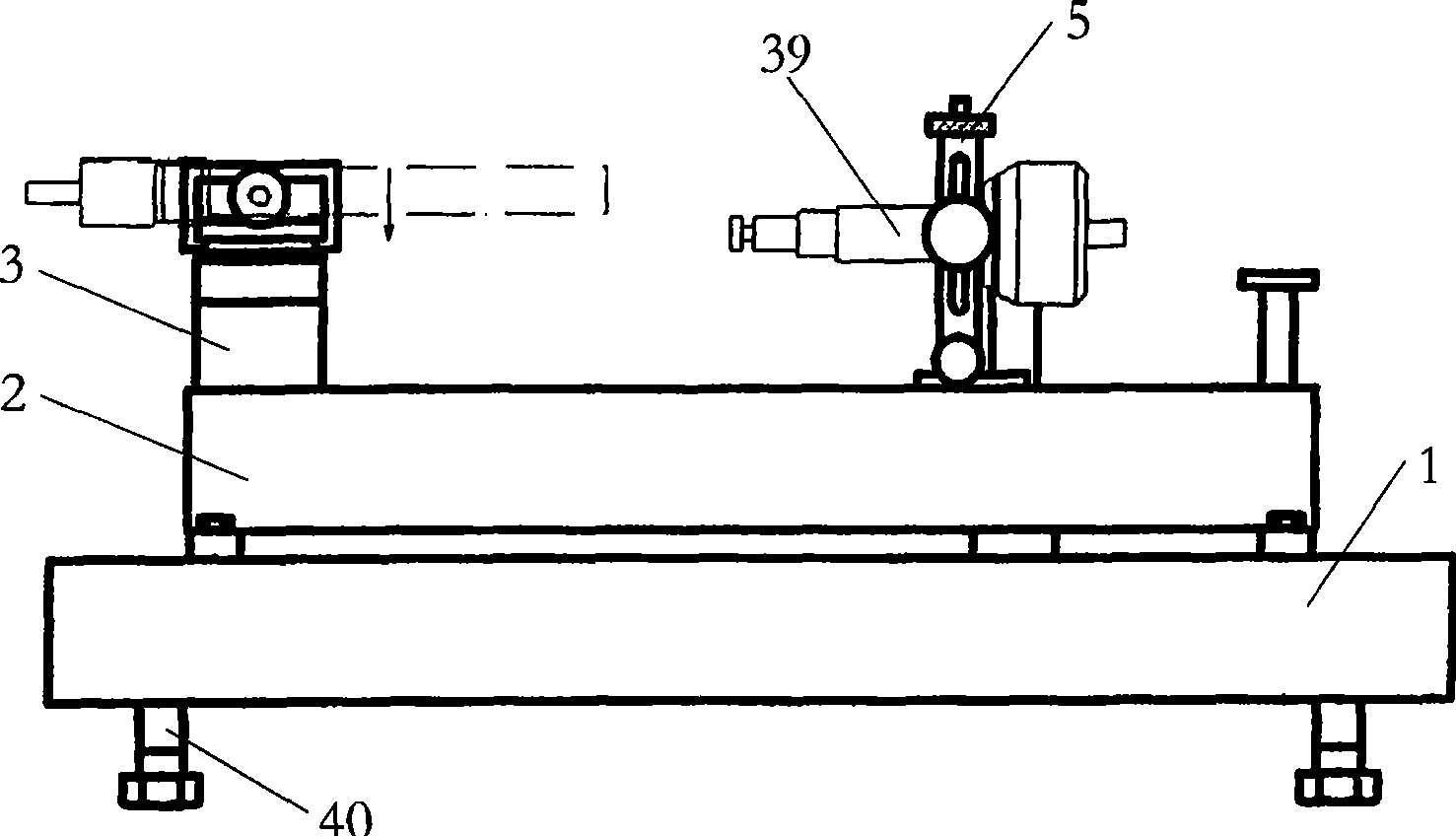 Calibration device for petroleum thread single parameter inspection tester