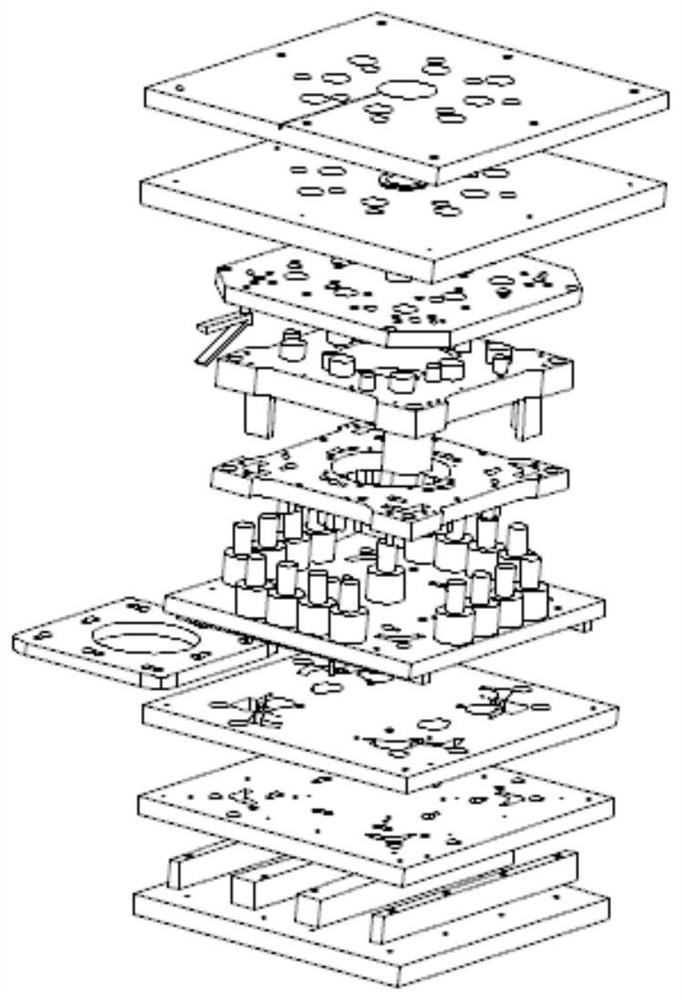 A high-efficiency and high-precision machining process for prestressed tensioned plates