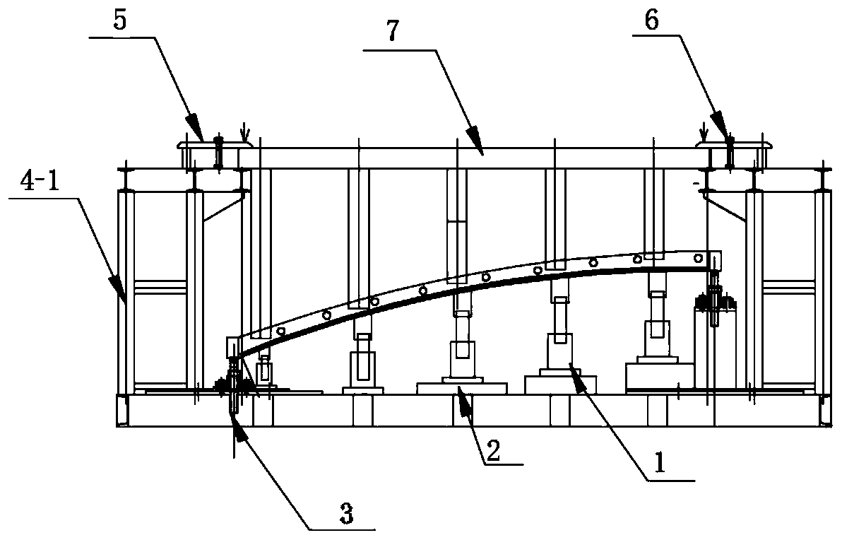 A manufacturing method of a double-curved fish-belly continuous box girder variable-section steel formwork