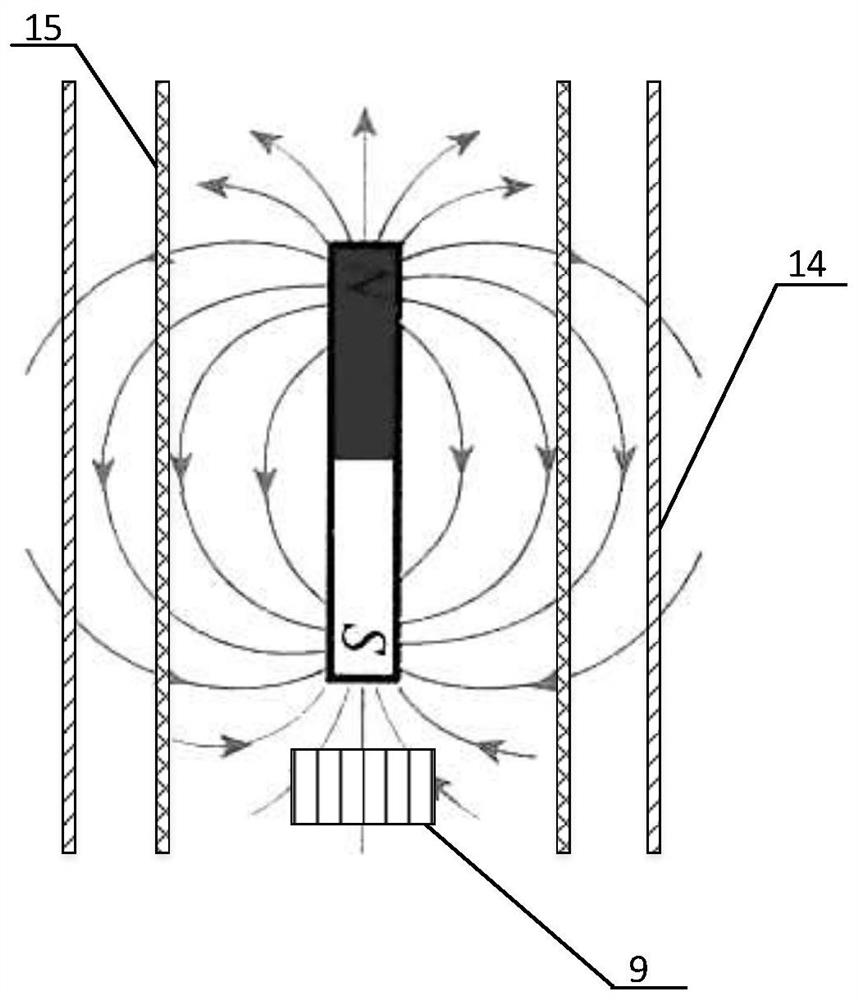 Underground electromagnetic logging instrument