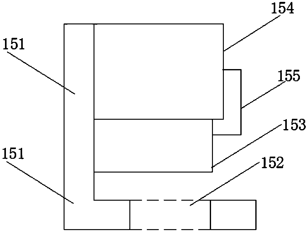 Fixed-type hole exploration and depth measuring device