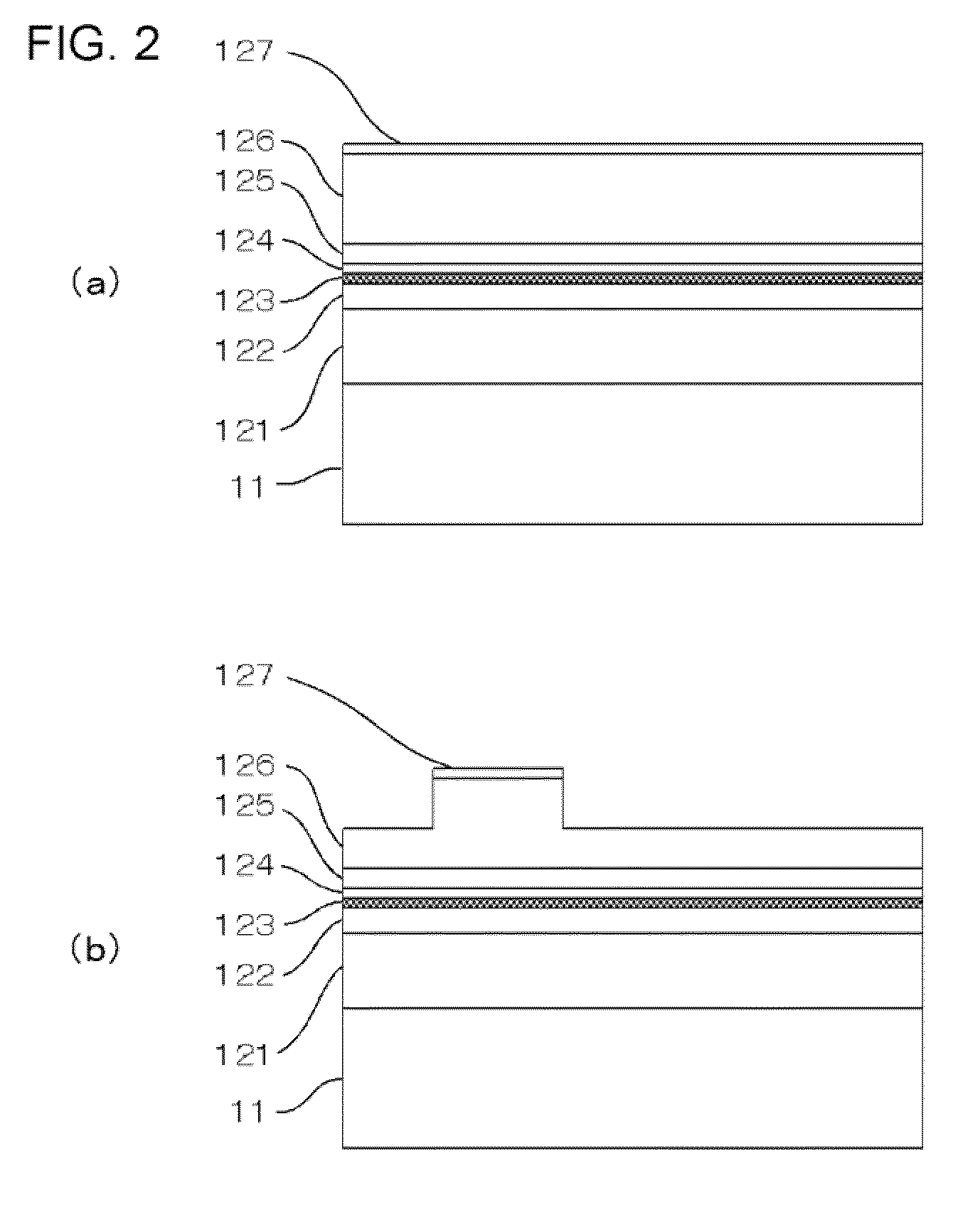 Electrode structure, semiconductor element, and methods of manufacturing the same