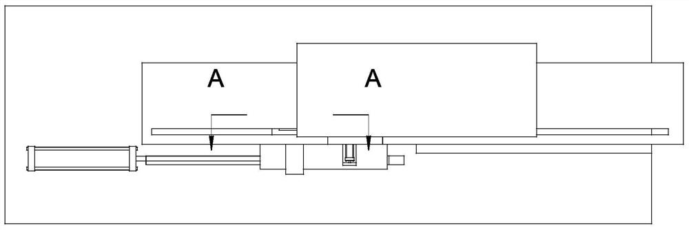 Conveyor capable of taking materials and arranging and stacking for loading box with quadrangular surfaces