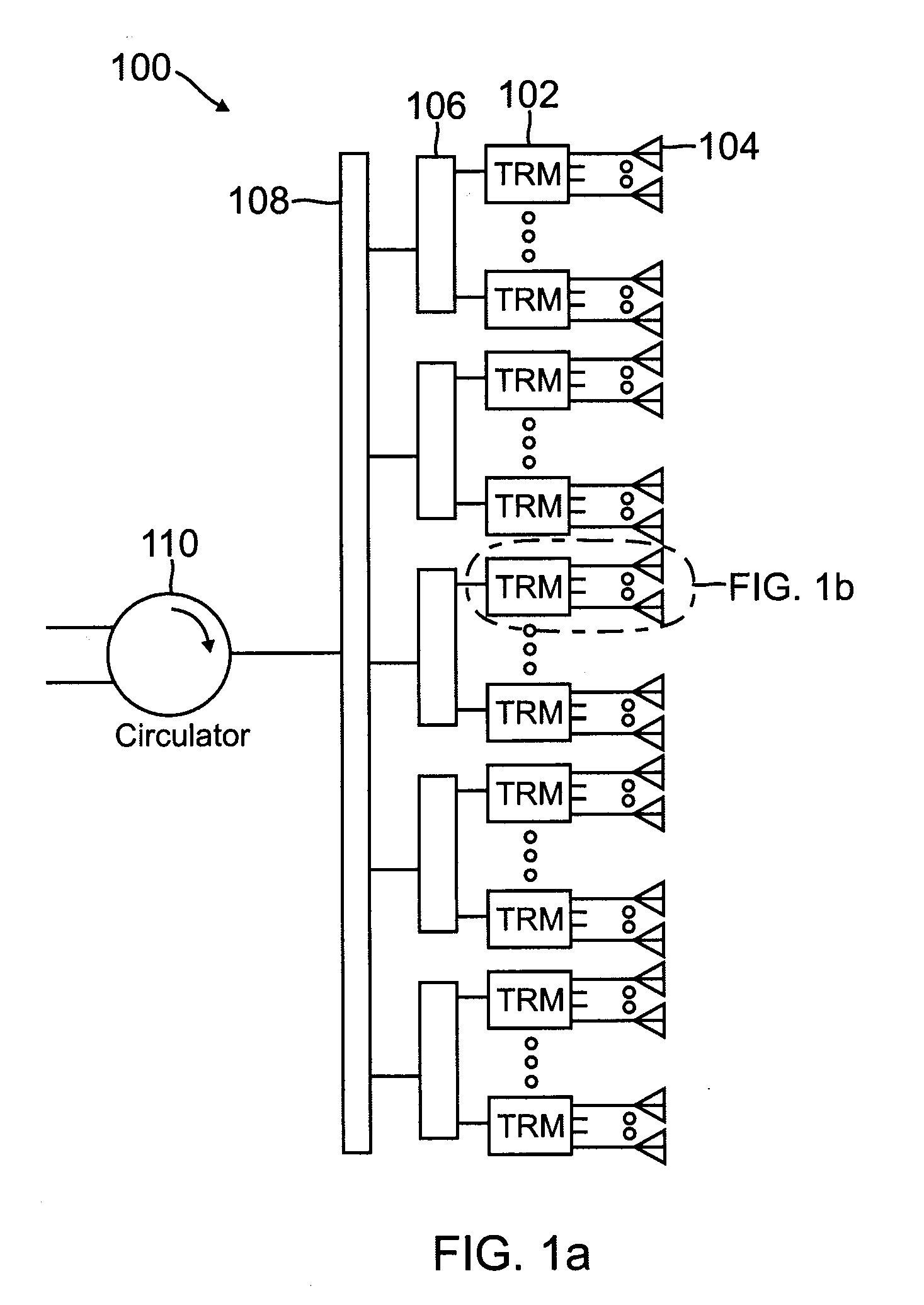 Low cost multi-channel thinned tr module architecture