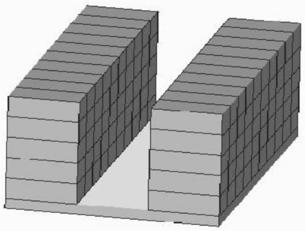 Roadway planar mobile stereo garage parking space distribution optimization method