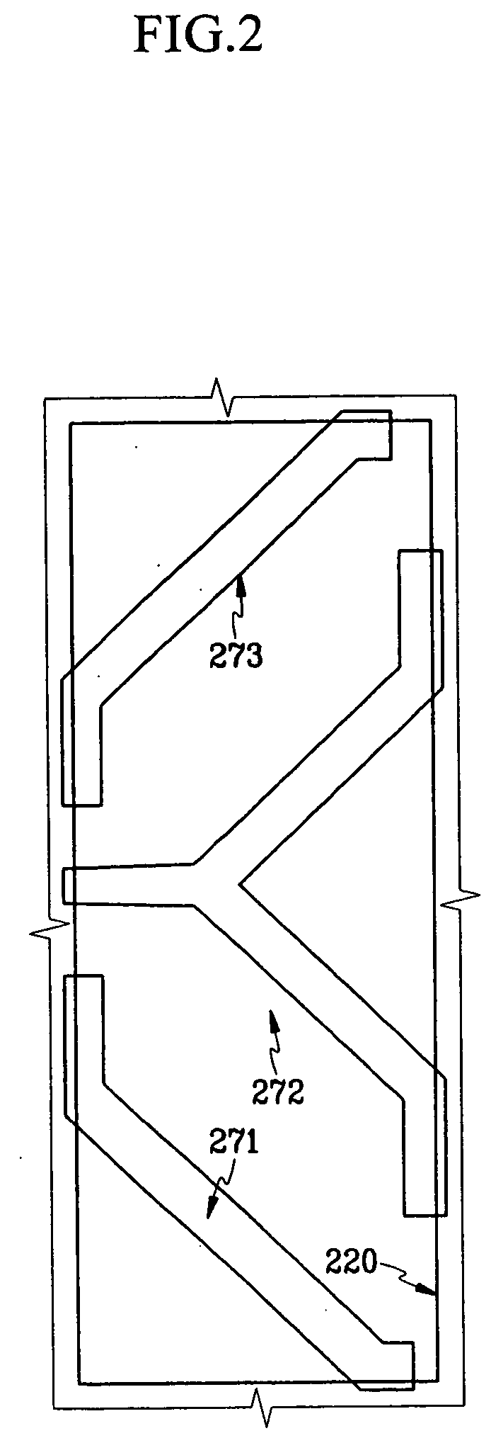 Liquid crystal display and panel therefor