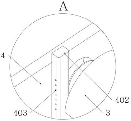 Surveying device based on urban road traffic planning and design