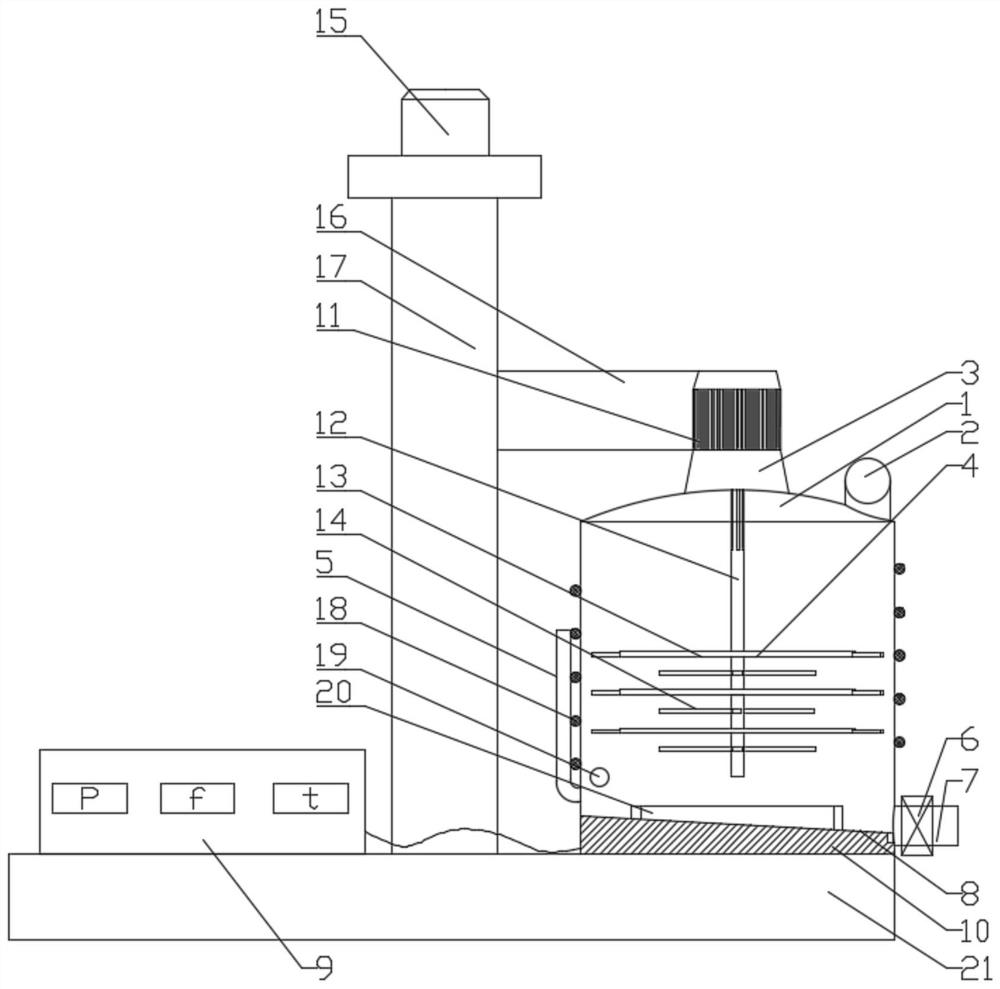 A device for preparing emulsified oil with dispersed phase ultrafine particle size