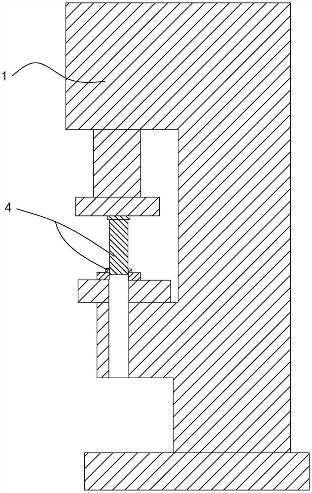 Punch, die and stretching process for stretching battery jar body