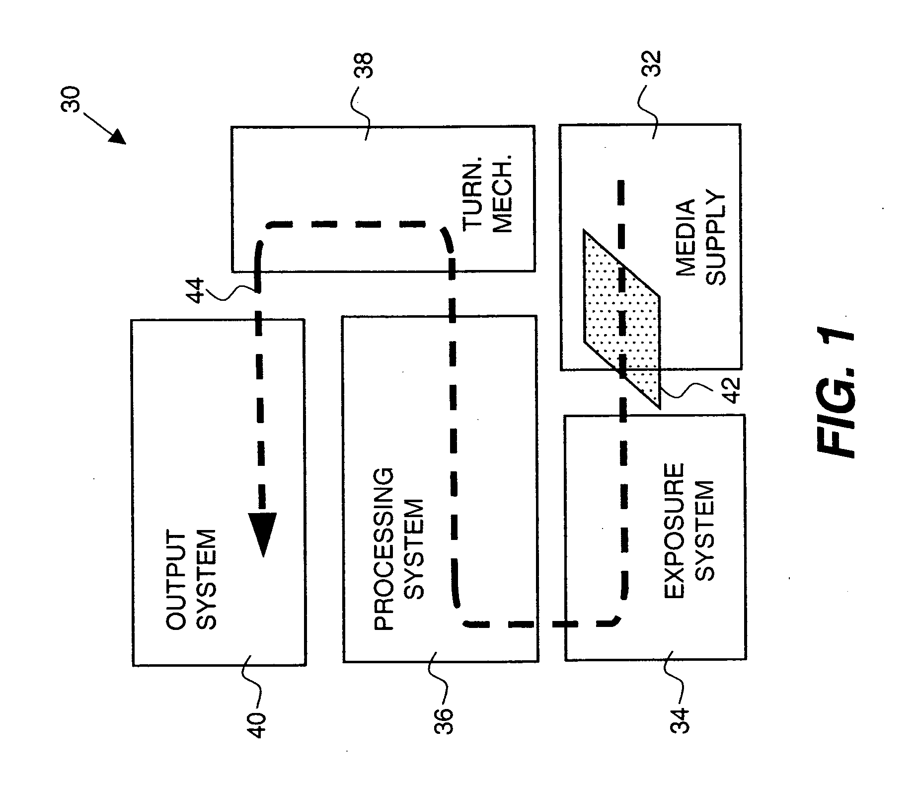 Modular sheet output system for imaging apparatus