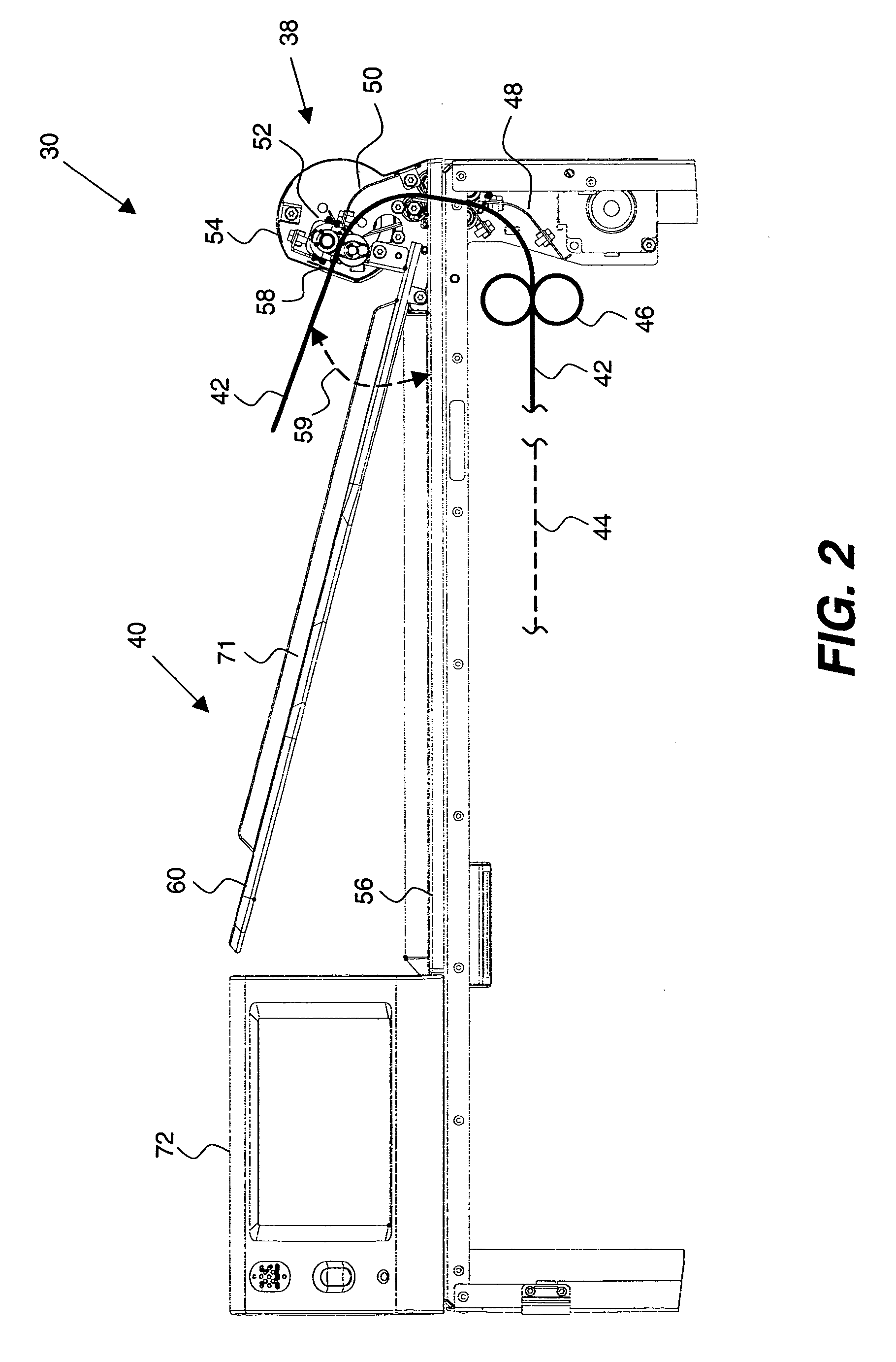 Modular sheet output system for imaging apparatus