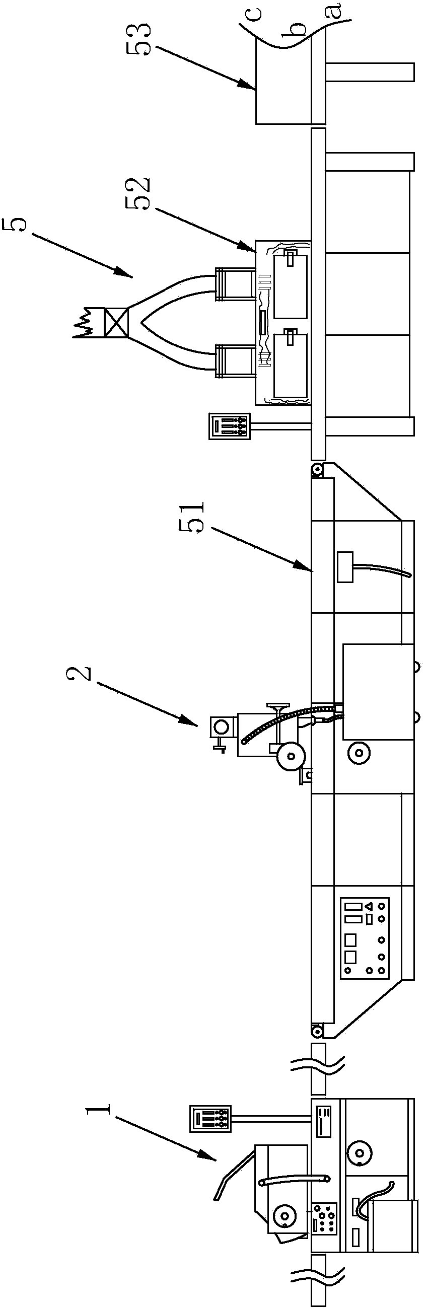 Environment-friendly board painting device capable of removing formaldehyde