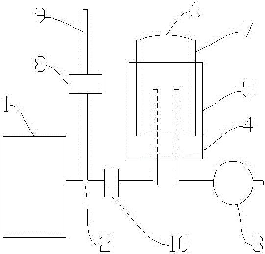 Device and method for complete exhaust gas extraction of yellow phosphorus electric furnace