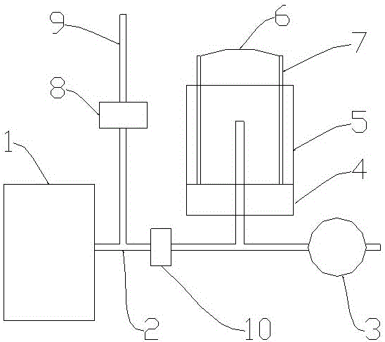 Device and method for complete exhaust gas extraction of yellow phosphorus electric furnace