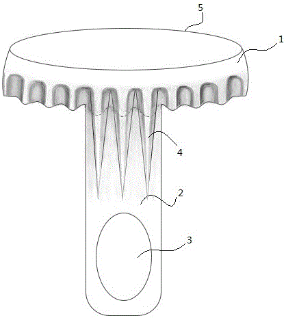 Bottle cap facilitating opening