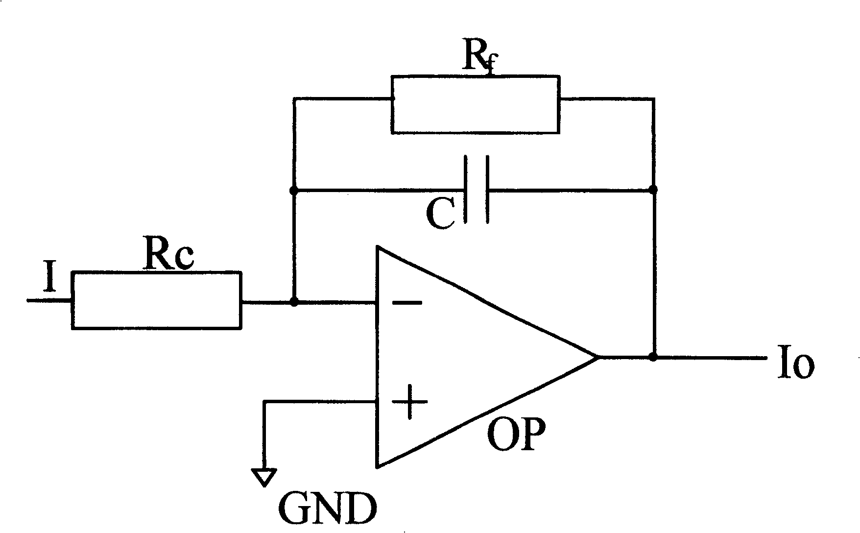 Integrator for Rogowski coil and its realizing method