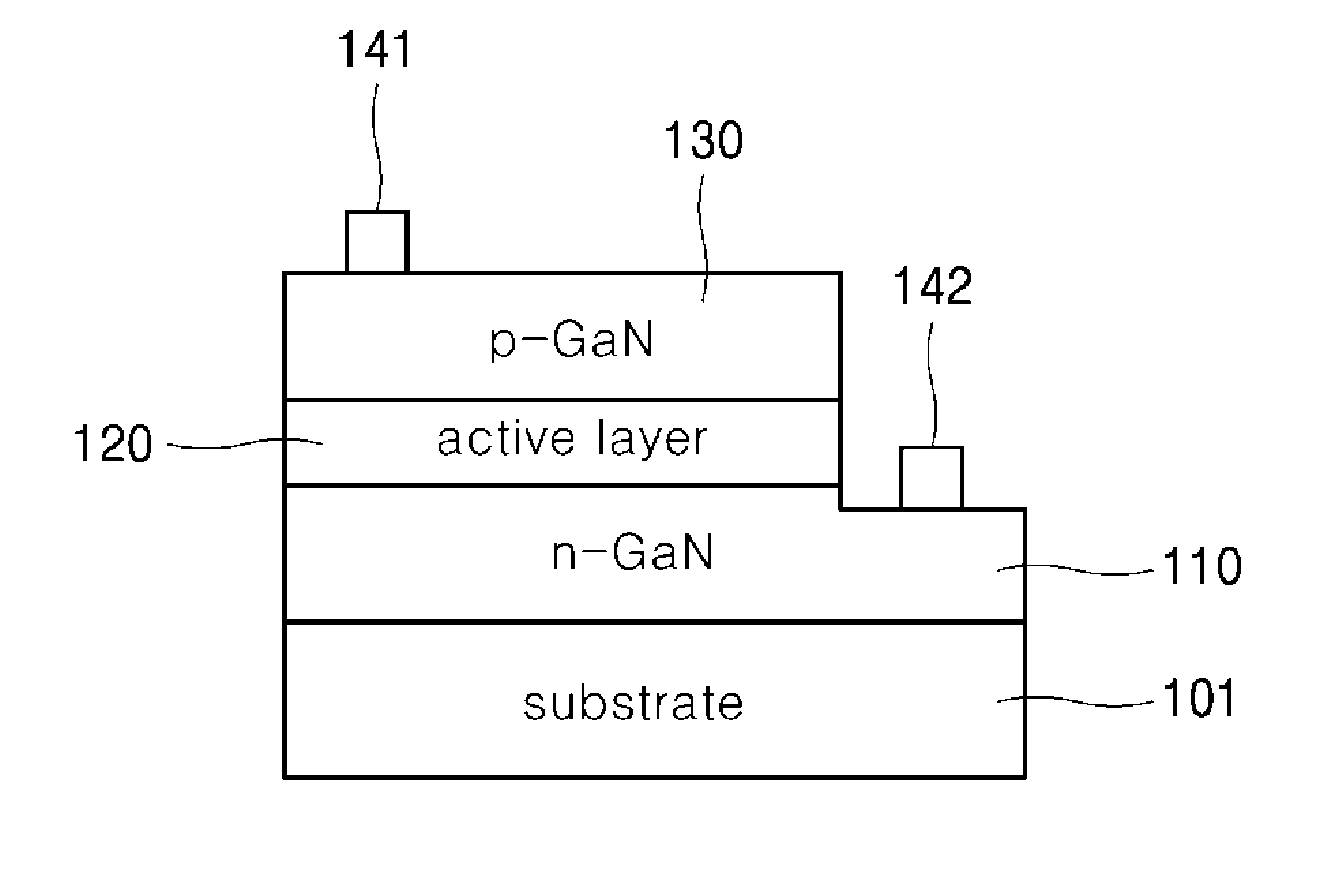 Nitride semiconductor light-emitting device having excellent brightness and ESD protection properties