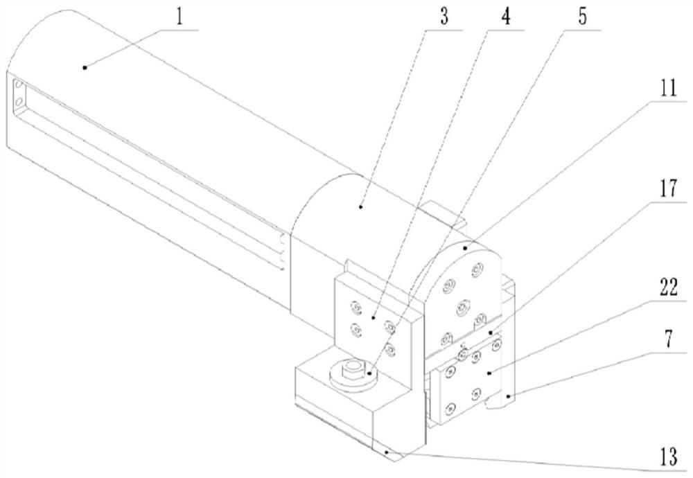 Integrated wide-light-spot deep-hole laser cladding head