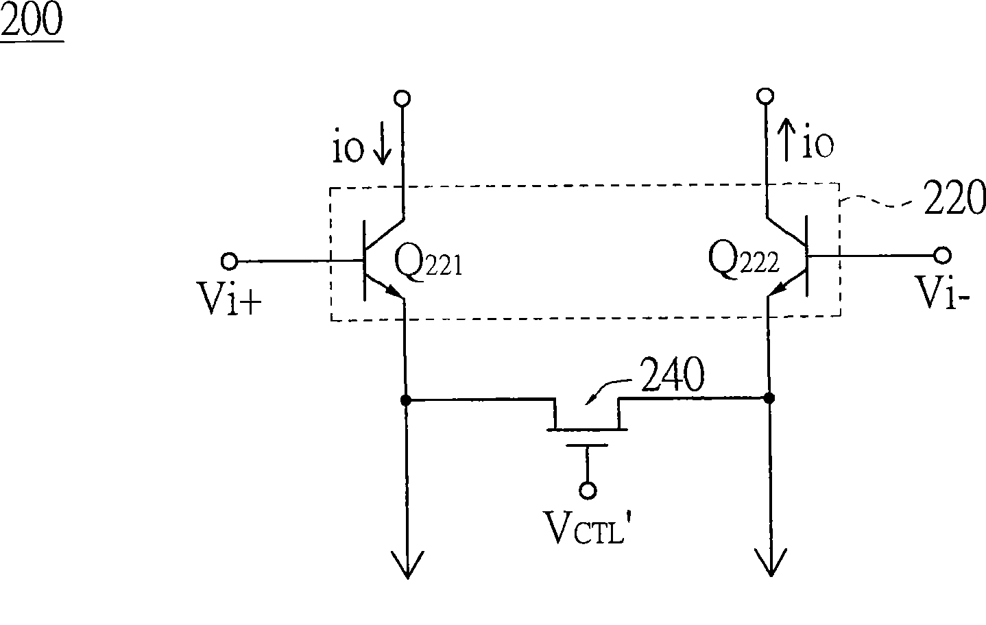 Amplifier with variable gain and high dynamic range