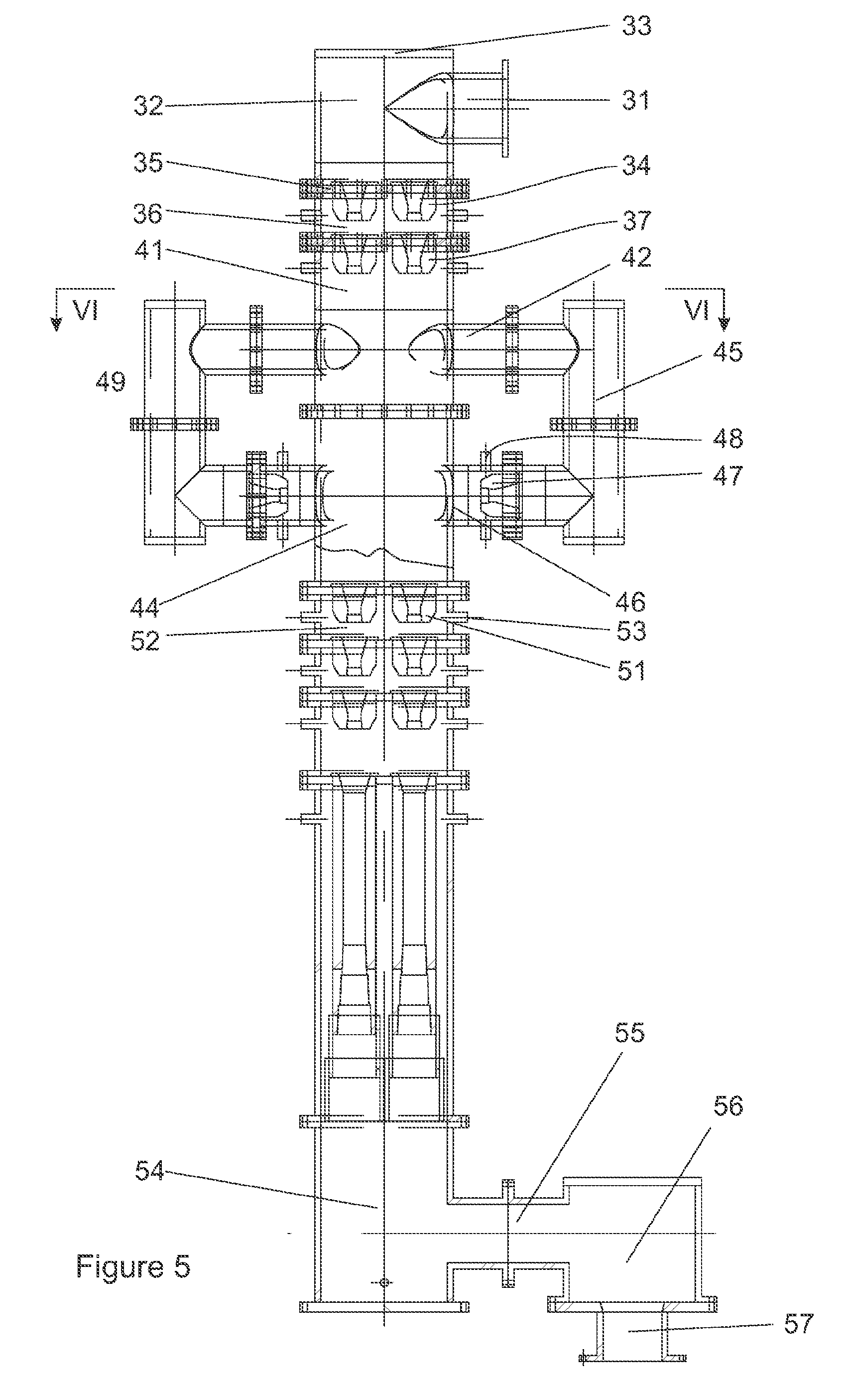 Fluid treatment apparatus and process