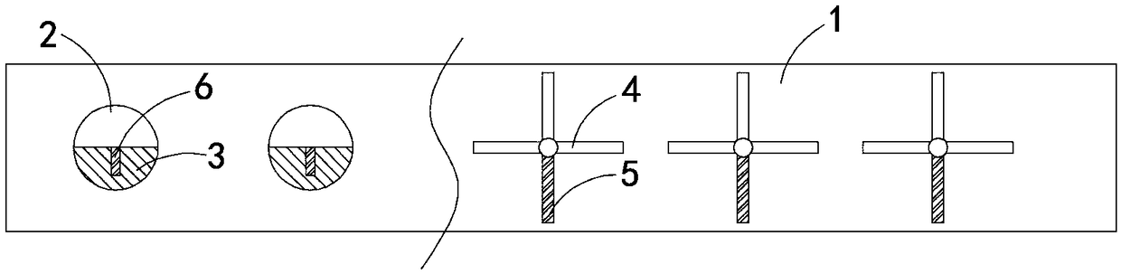 Self-cleaning type lifting rod