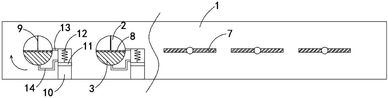 Self-cleaning type lifting rod