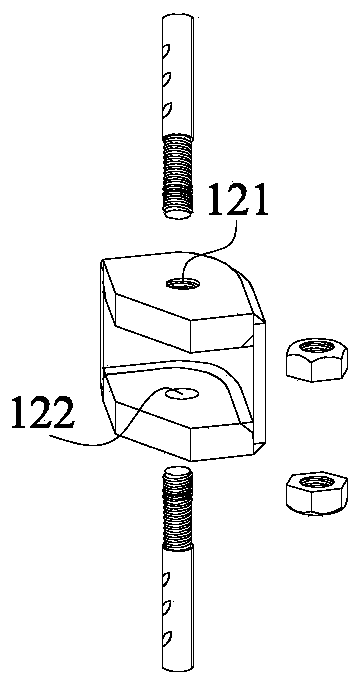 Self-supporting semi-dry method prefabricated column connection and construction method thereof