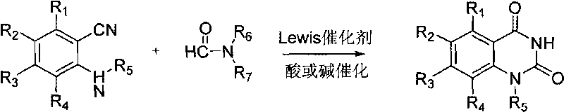 Method for synthesizing 1H,3H-quinazoline-2,4-diketone