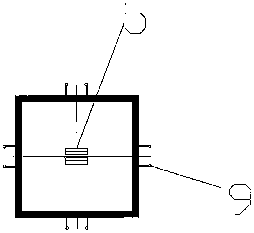 Flux tower sand collecting automatic rising-lowering device