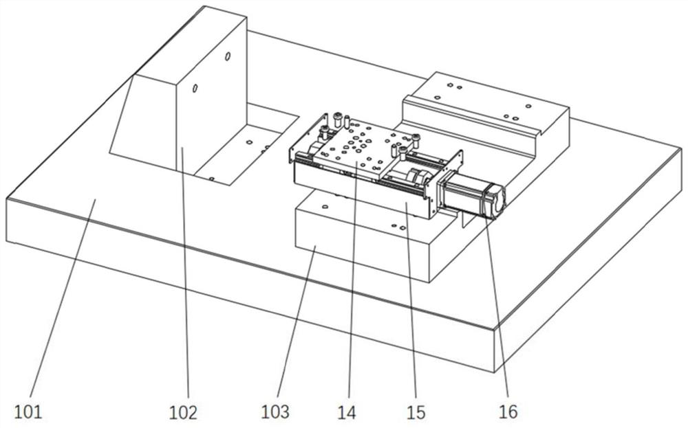 Double-deflection light beam shaping device for concave surface forming grinding wheel and machining method