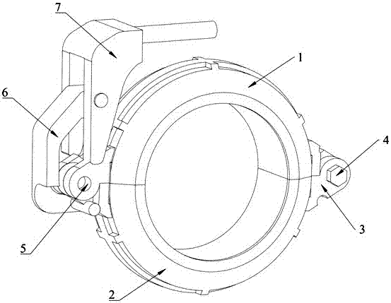 ZZJX novel pressing type fast pipe joint