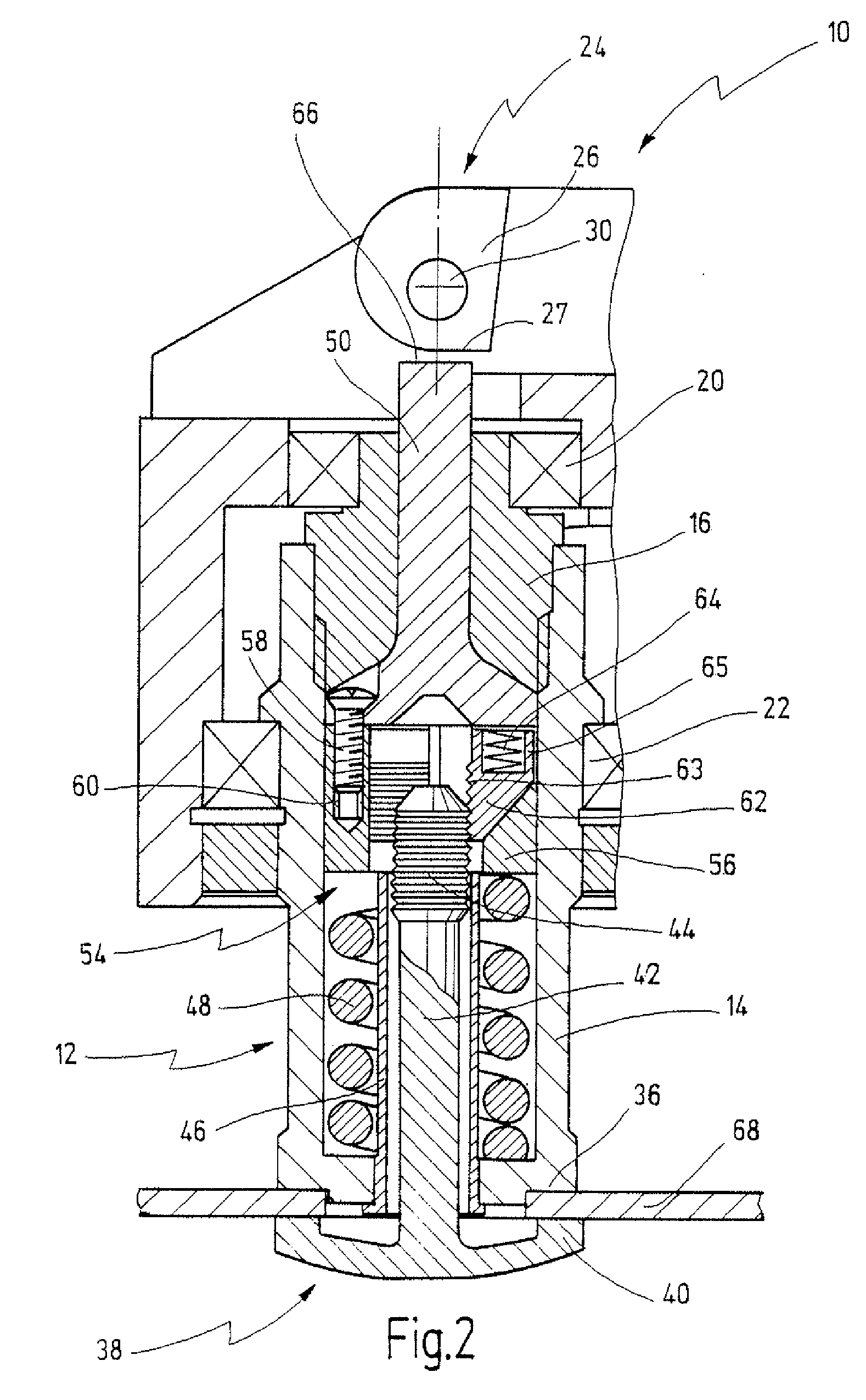 Hand-Held Power Tool With Clamping Device For A Tool