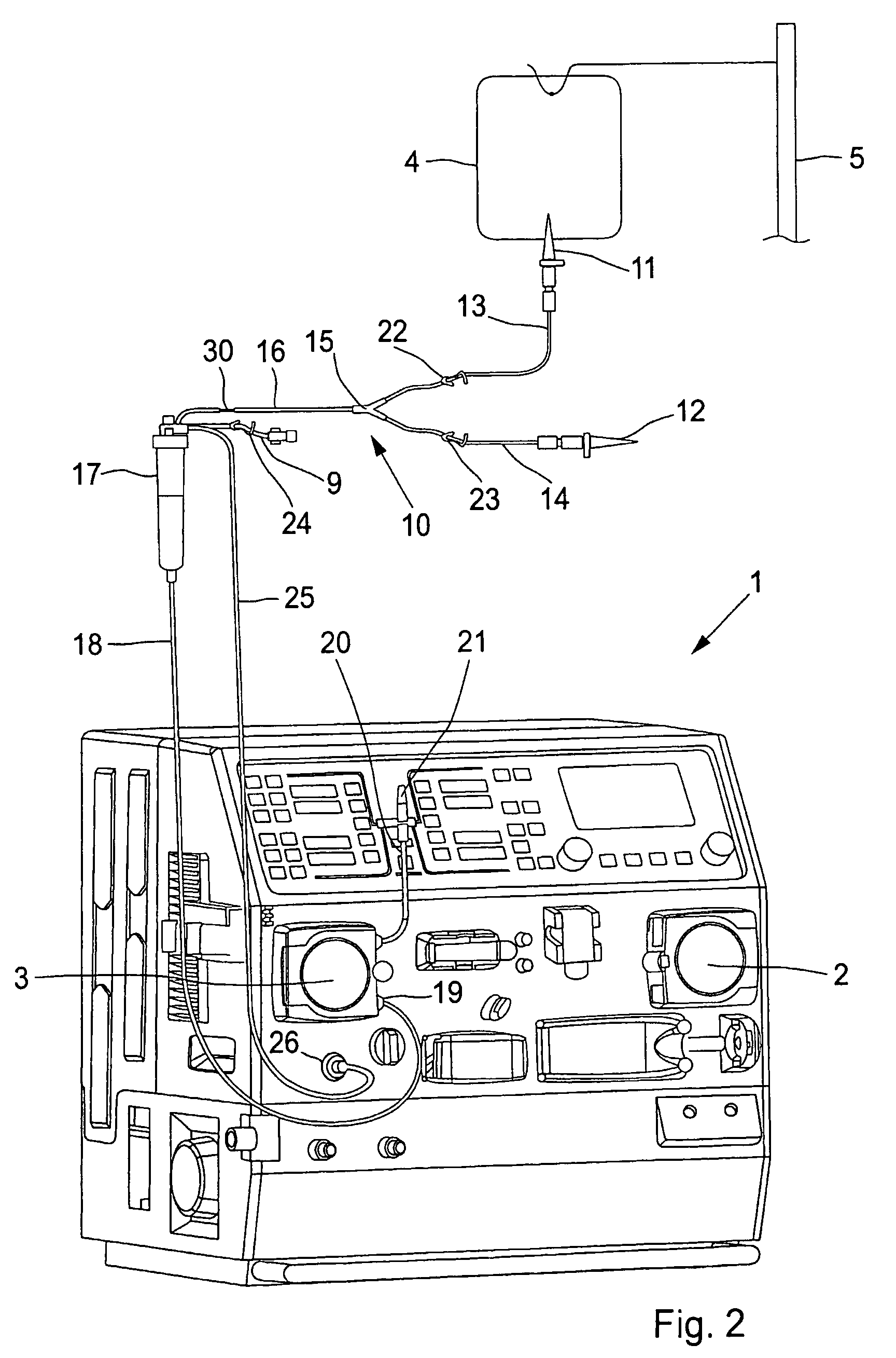 Method and device for monitoring the flow speed of an infusion solution