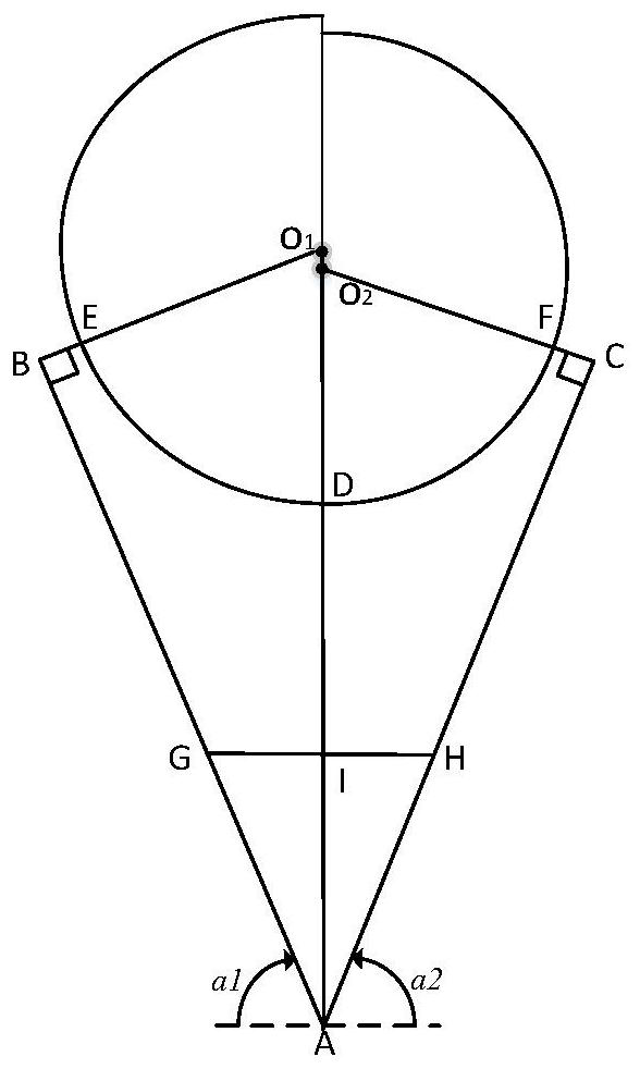 Device and method for measuring breast-height diameter and height of standing tree