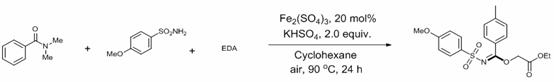 A kind of method for preparing n-sulfonimide