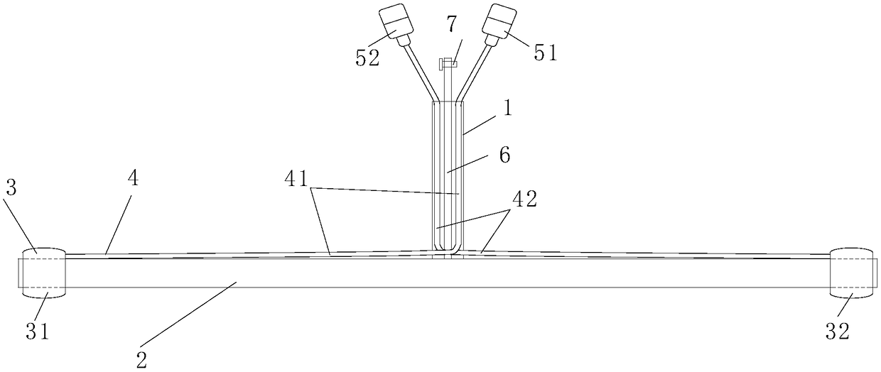 Drainage device for internal carotid artery stripping