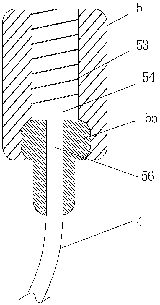 Drainage device for internal carotid artery stripping