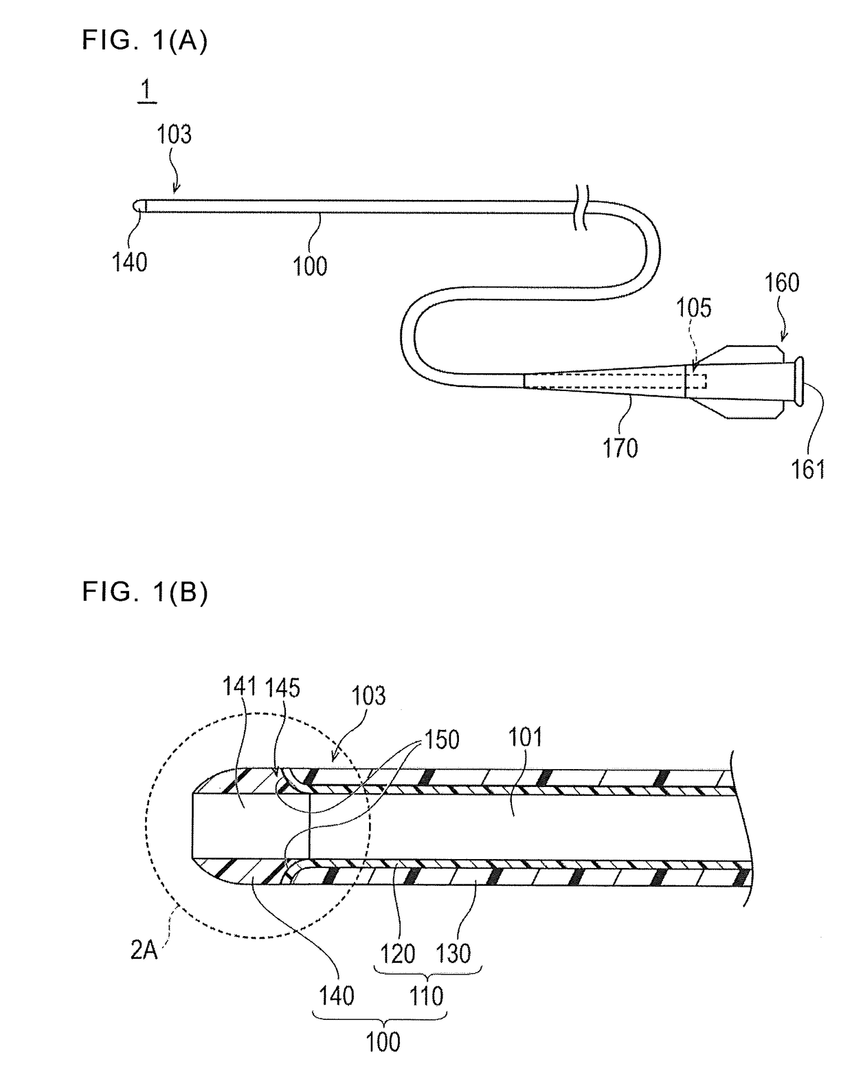 Medical elongated body and balloon catheter