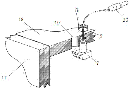 Automatic illuminating system for furniture cabinet, as well as furniture cabinet