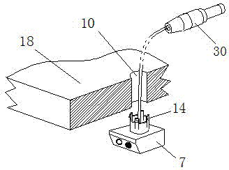 Automatic illuminating system for furniture cabinet, as well as furniture cabinet