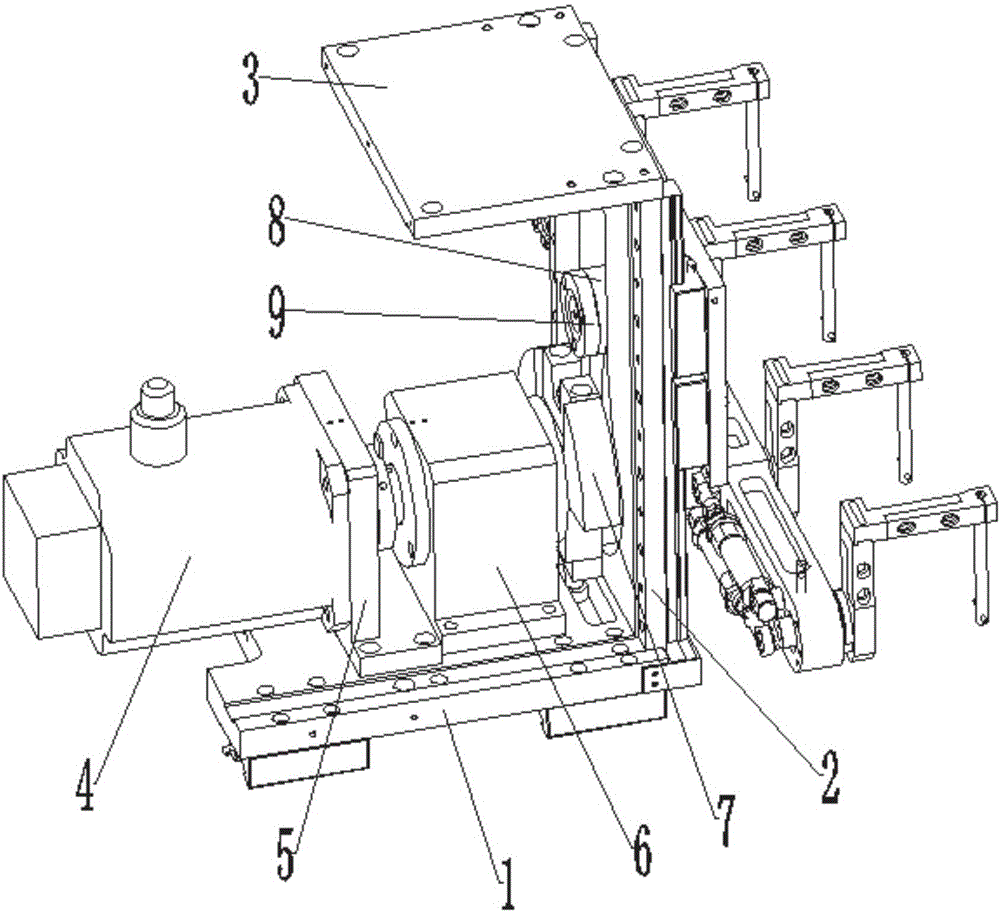 Eccentric gear connecting rod mechanism