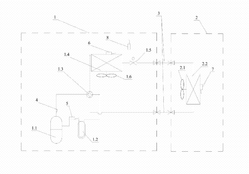 Control method for heating operation of inverter air conditioner by electronic expansion valve